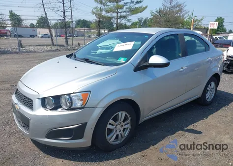 2013 Chevrolet Sonic Lt Auto from USA, damaged, VIN 1G1JC5SH9D4183322